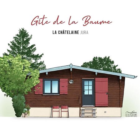 Chalet De La Baume La Chatelaine Buitenkant foto