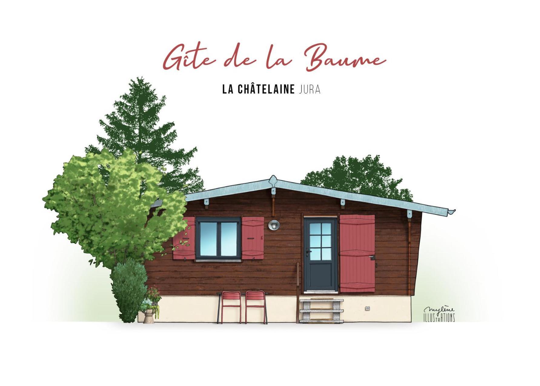 Chalet De La Baume La Chatelaine Buitenkant foto